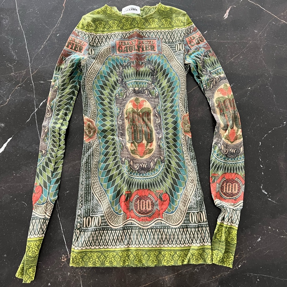 JEAN PAUL GAULTIER LONG SLEEVE SHIRT